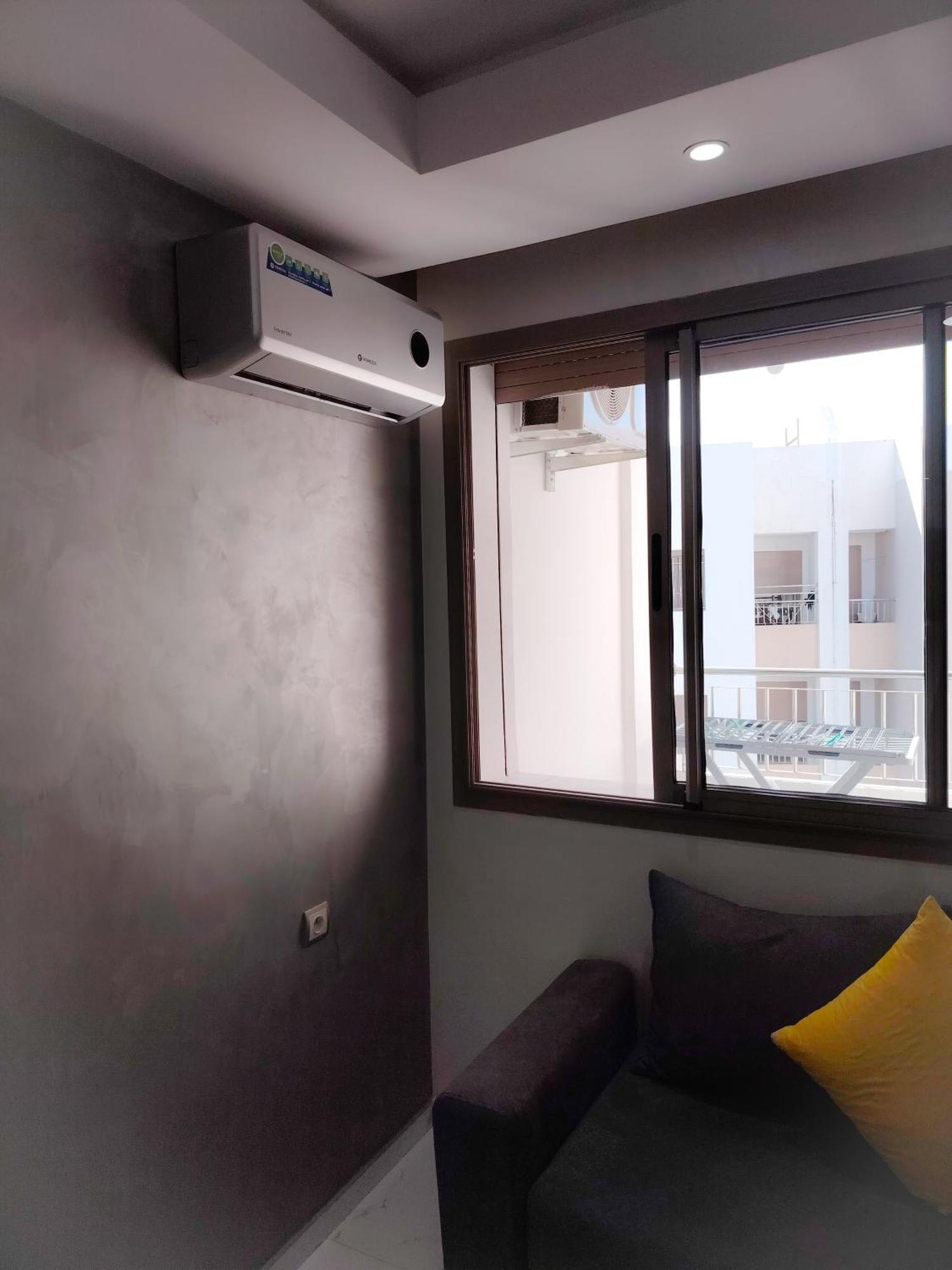 Super Apartement Totalement Neuf Et Climatise A Cote Du Centre Commercial Marjane M2 탕헤르 외부 사진